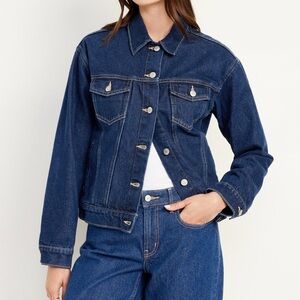 Old Navy Relaxed Classic Jean Jacket Sz. L - Dark Wash